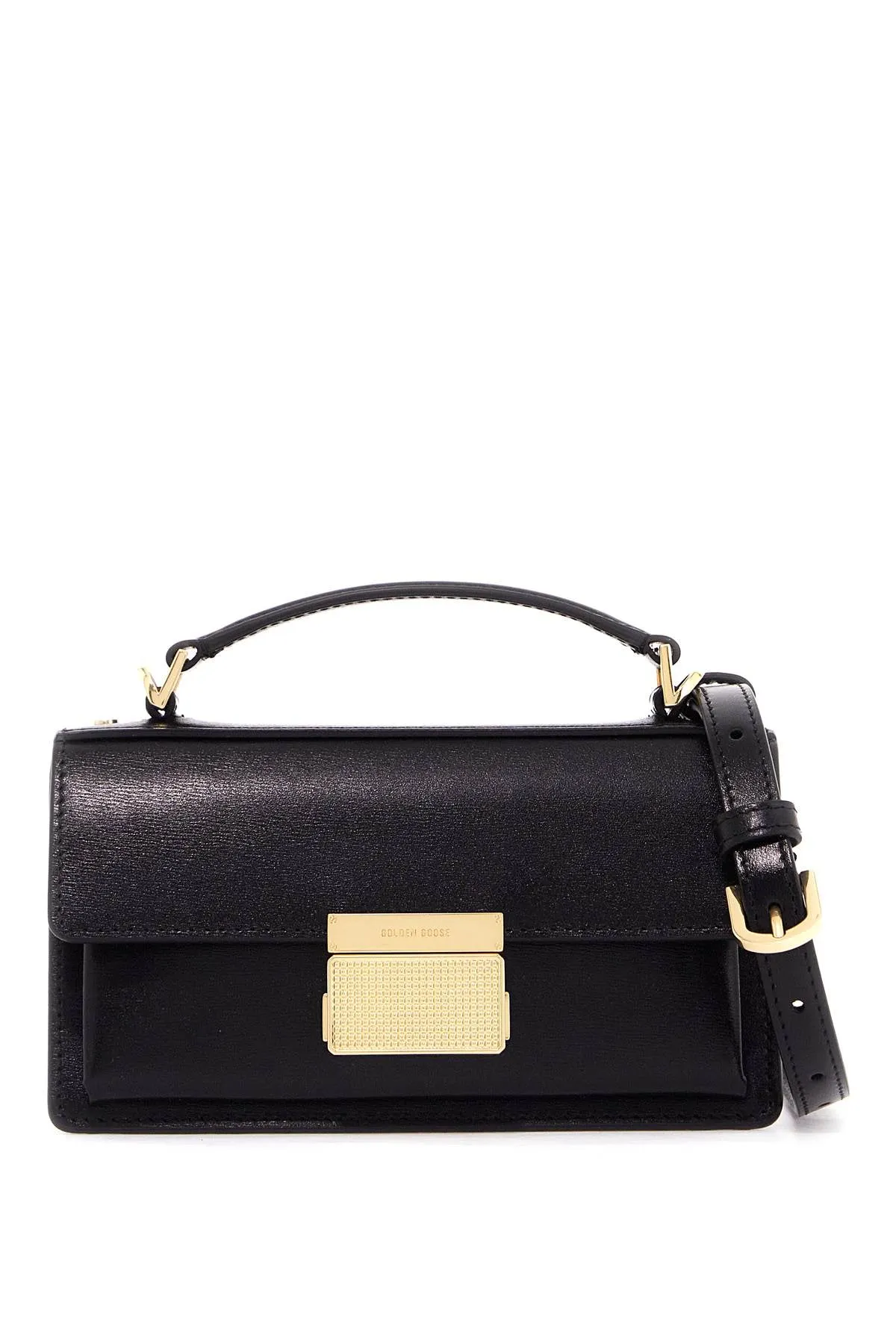 mini venice leather palmellata handbag GWA00468 A000565 BLACK