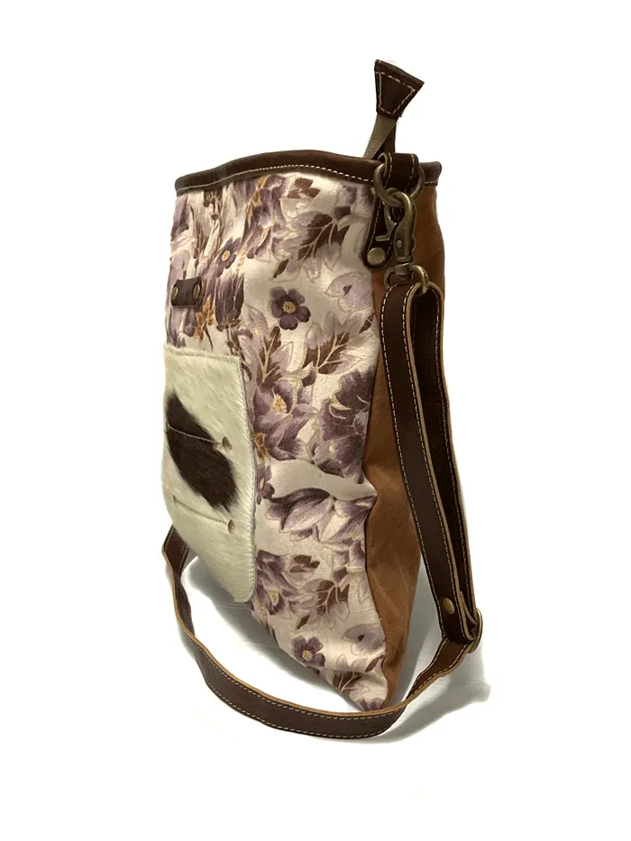 Myra Bag S-6753 Womens Astrid Shoulder Bag Brown