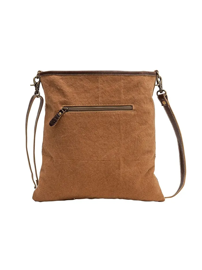 Myra Bag S-6753 Womens Astrid Shoulder Bag Brown