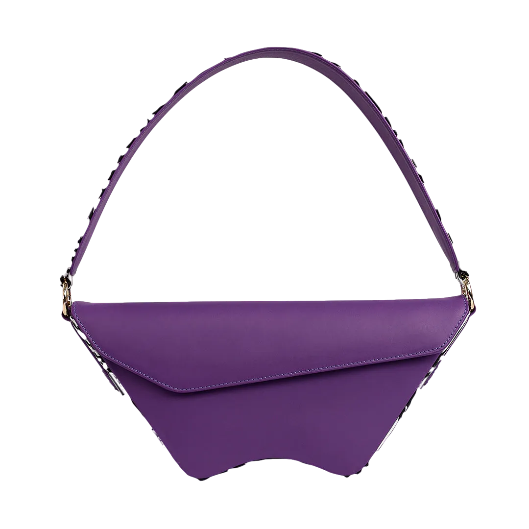 Nadira - Purple x Zebra - Shoulder Bag