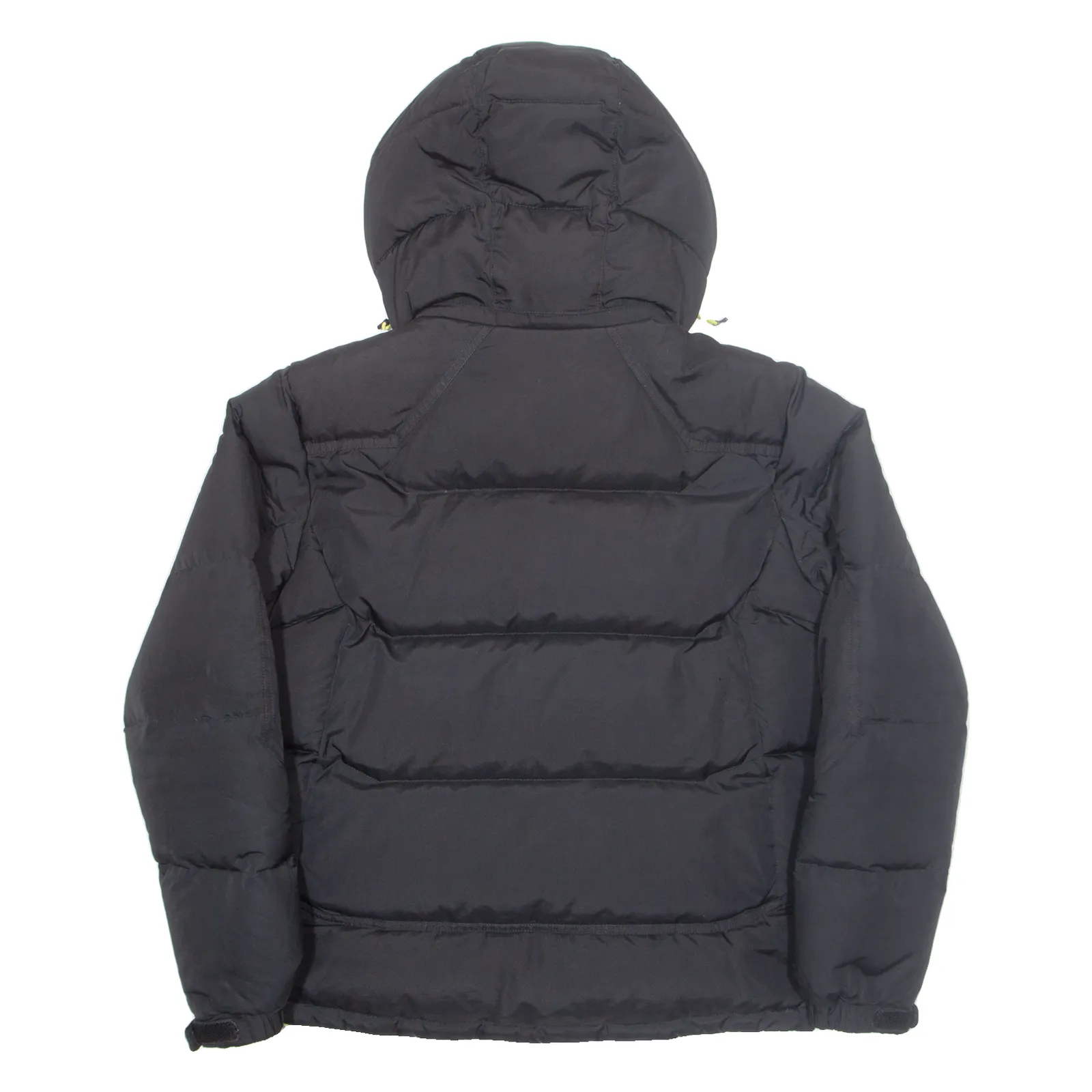 NEW BALANCE Mens Puffer Jacket Black Hooded S