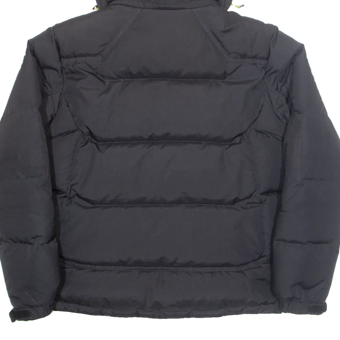 NEW BALANCE Mens Puffer Jacket Black Hooded S