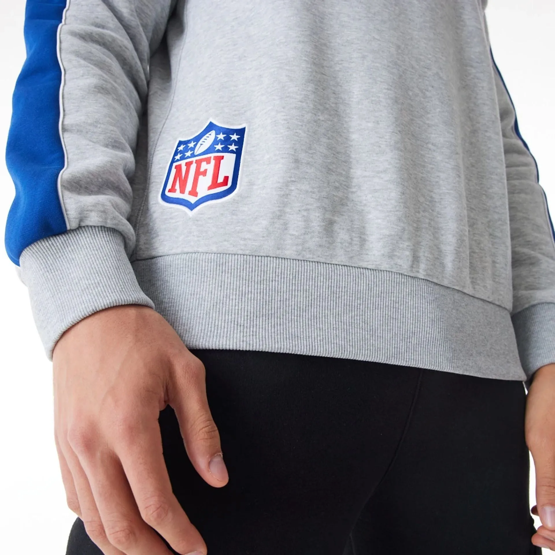 New York Giants NFL Graphic Grey Crew Neck Sweater