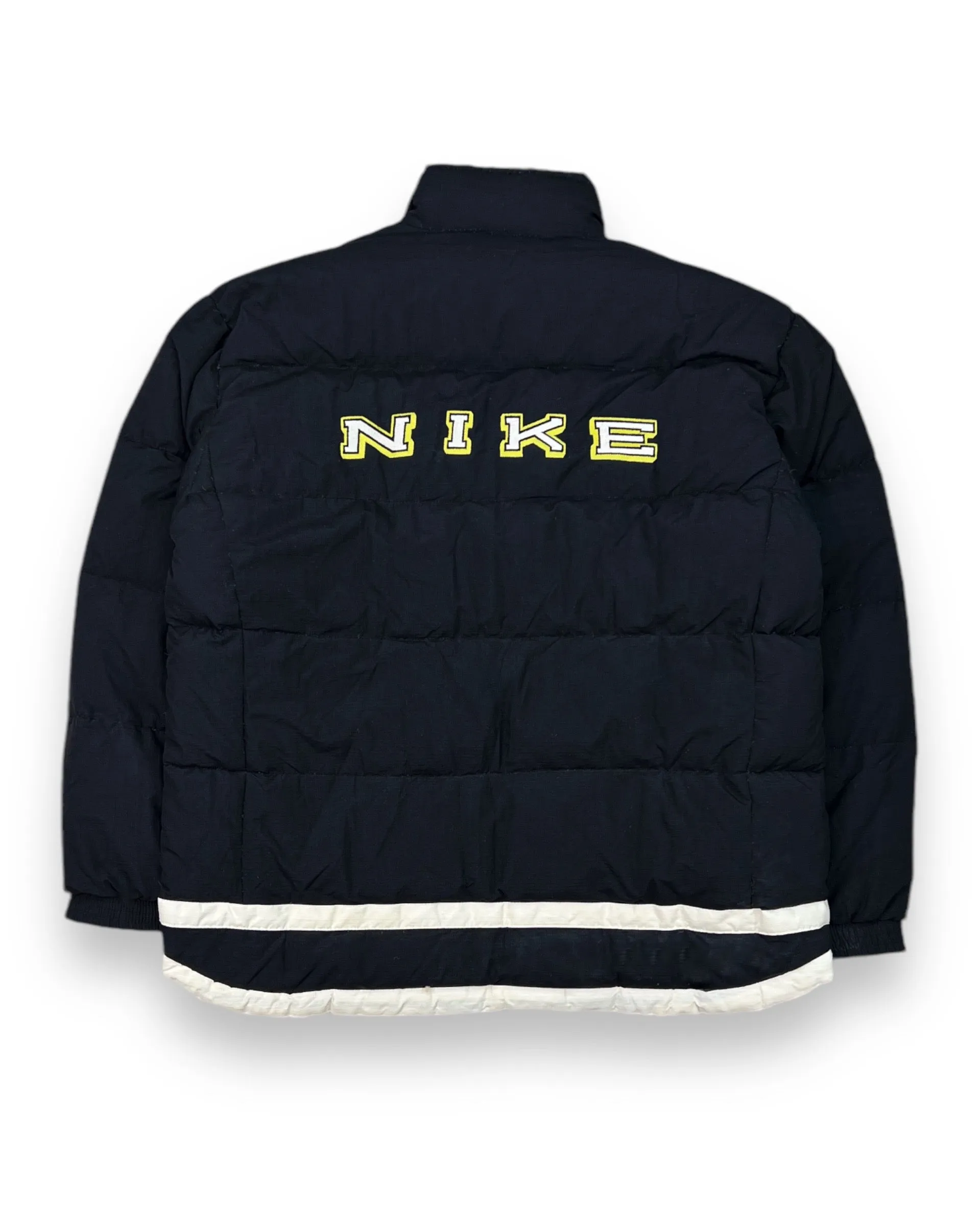 Nike Vintage Puffer Jacket Spellout RARE 1990s (L)