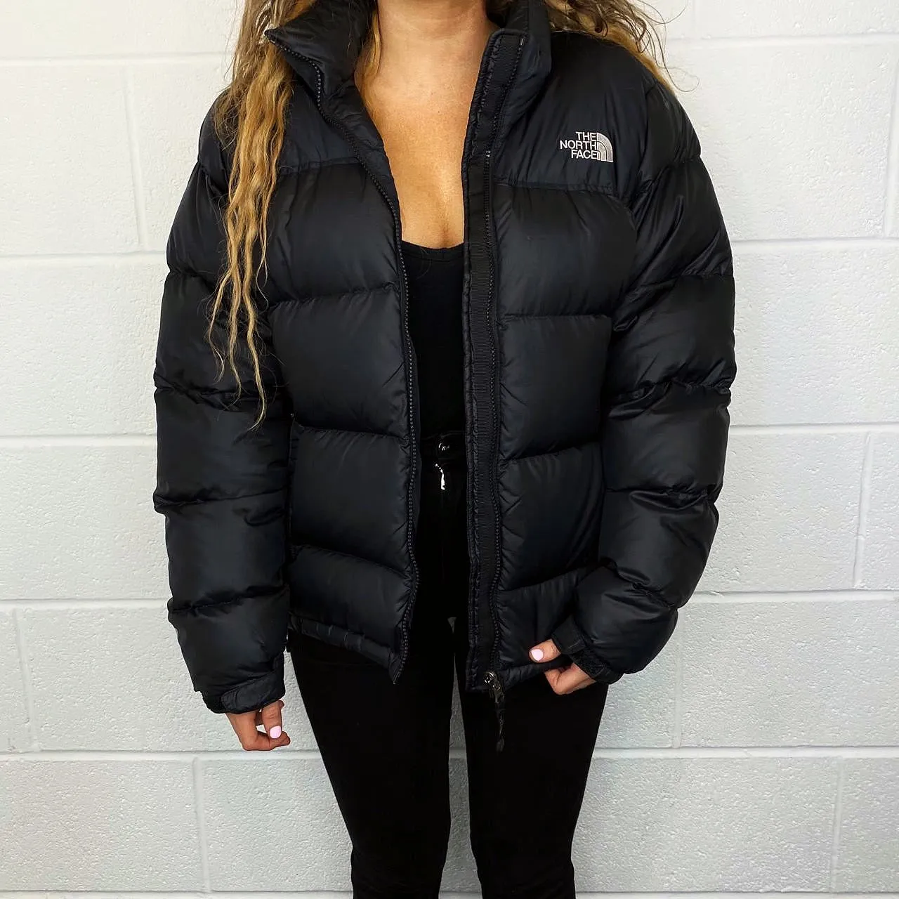 North Face (Women’s L) Black Puffer