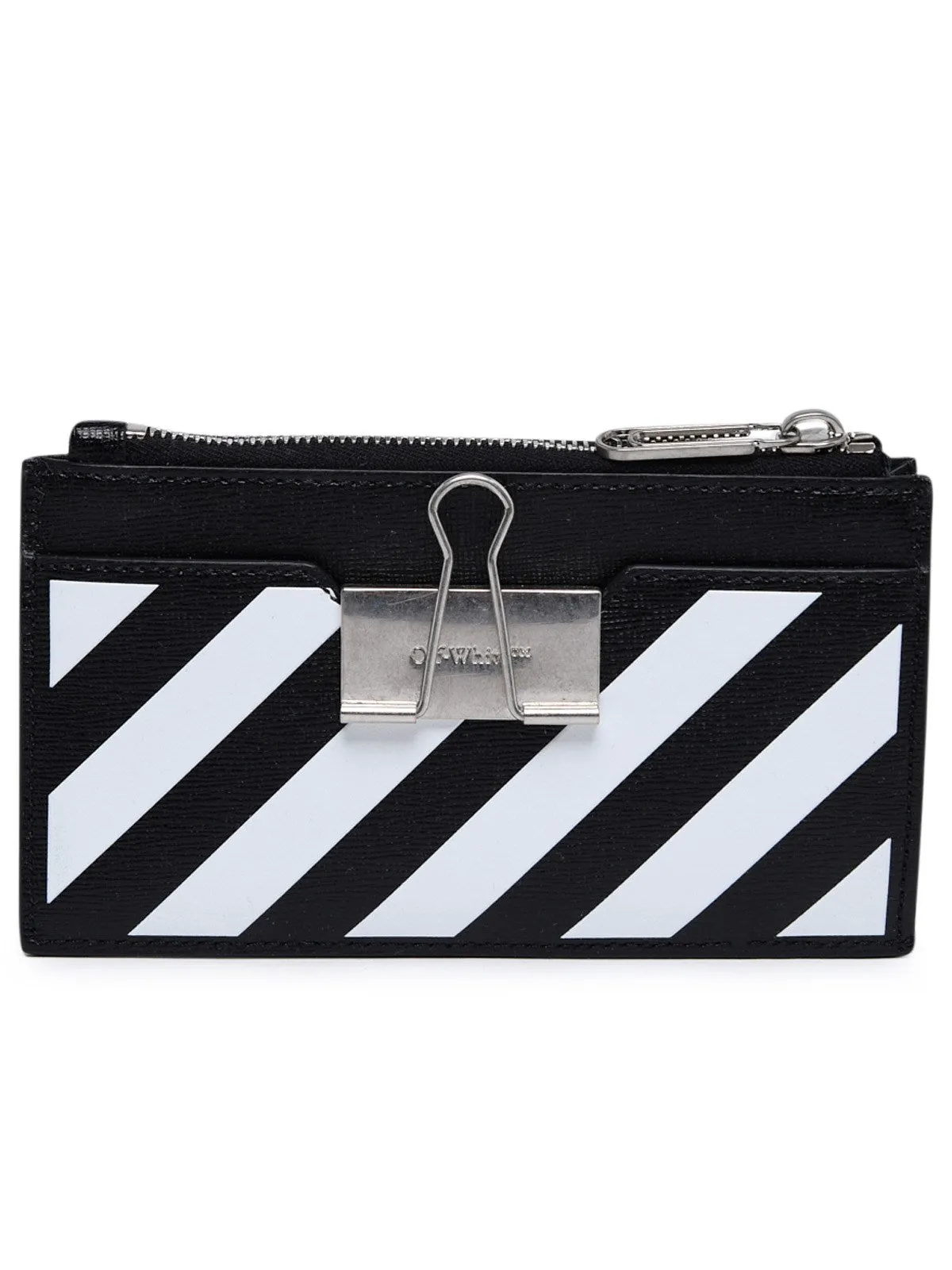 Off-White Binder Clip Diag Cardholder