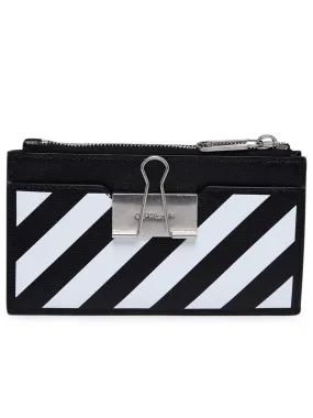 Off-White Binder Clip Diag Cardholder