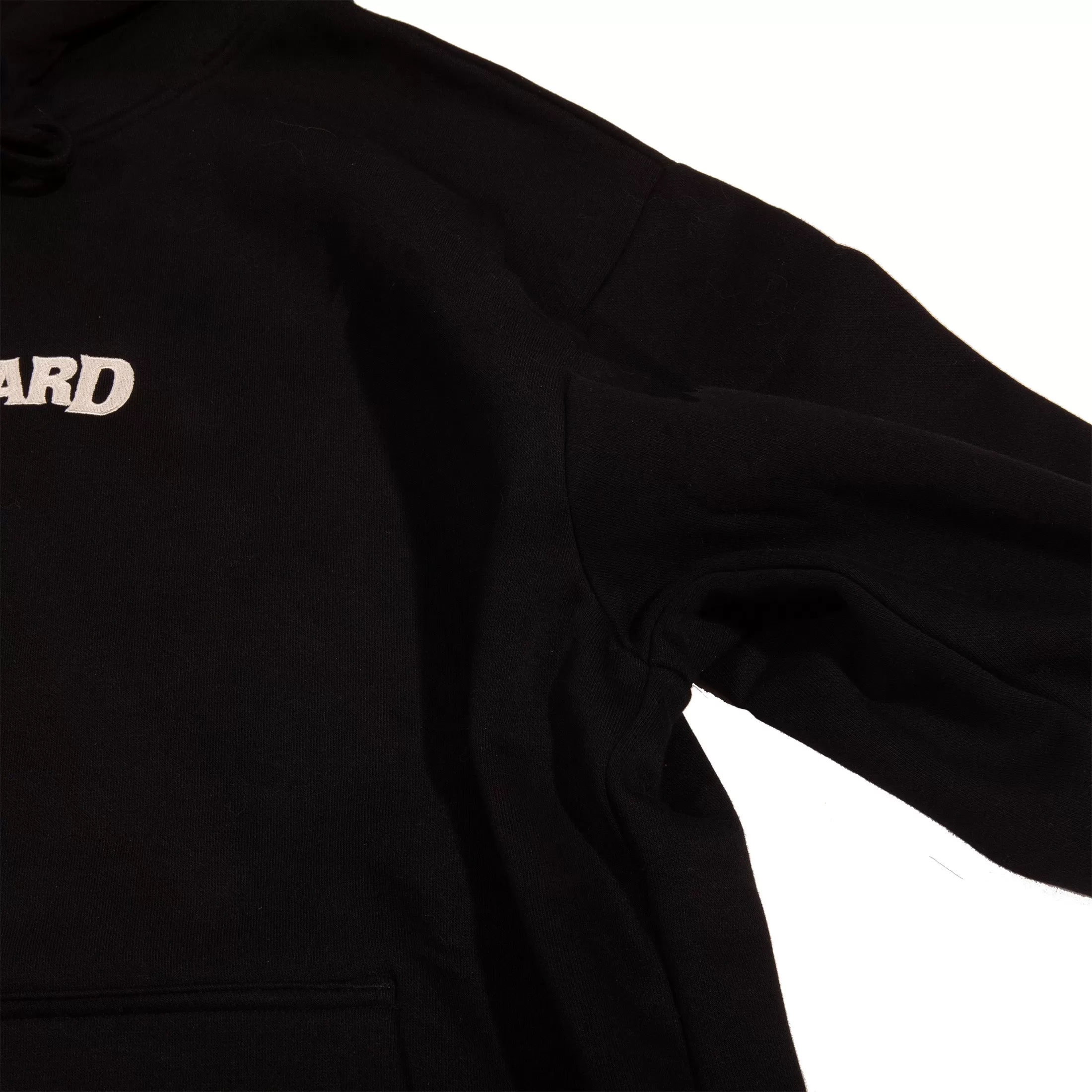 Orchard Text Emb Heavyweight Hoodie Black/Cream