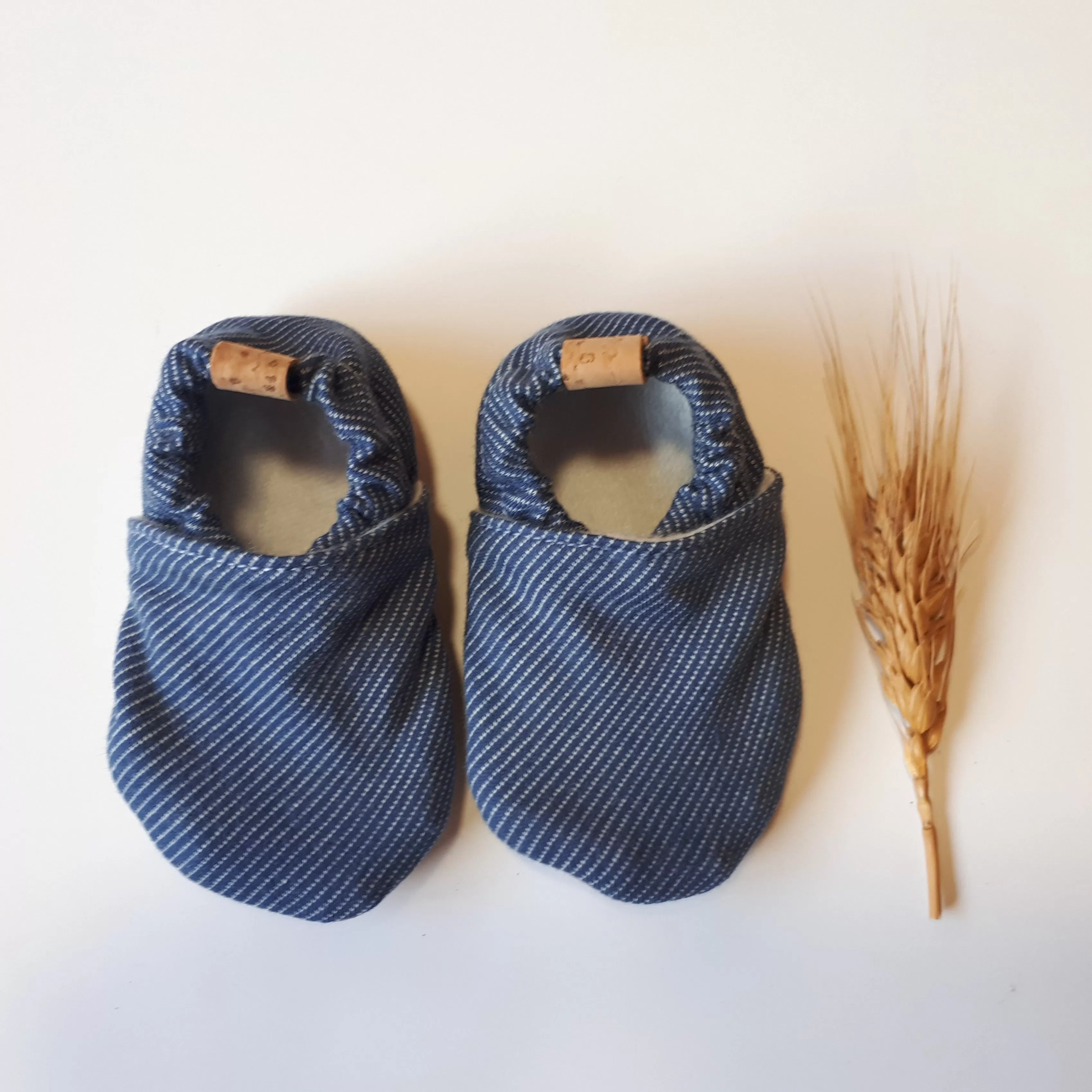 Organic Slip-on Shoes - Denim