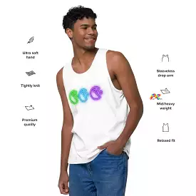 Pac-Man 100% Cotton Men’s Tank Top