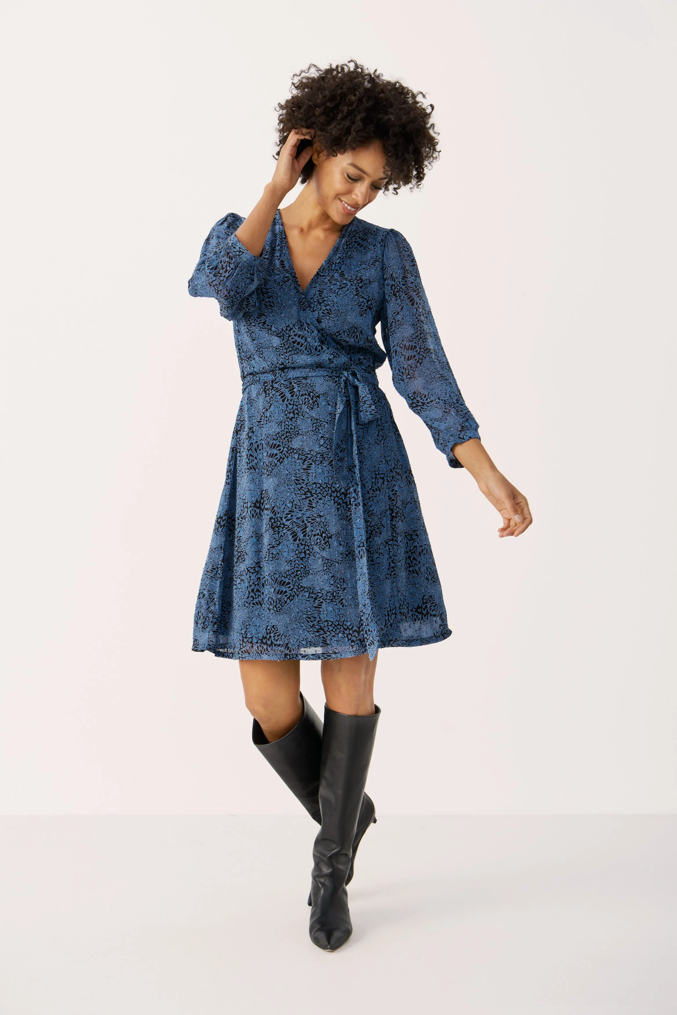 Part Two Trine Wrap Dress 7222