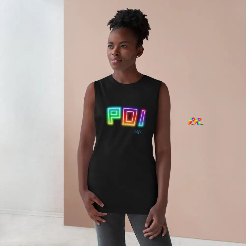 POI 100% Cotton Unisex Tank