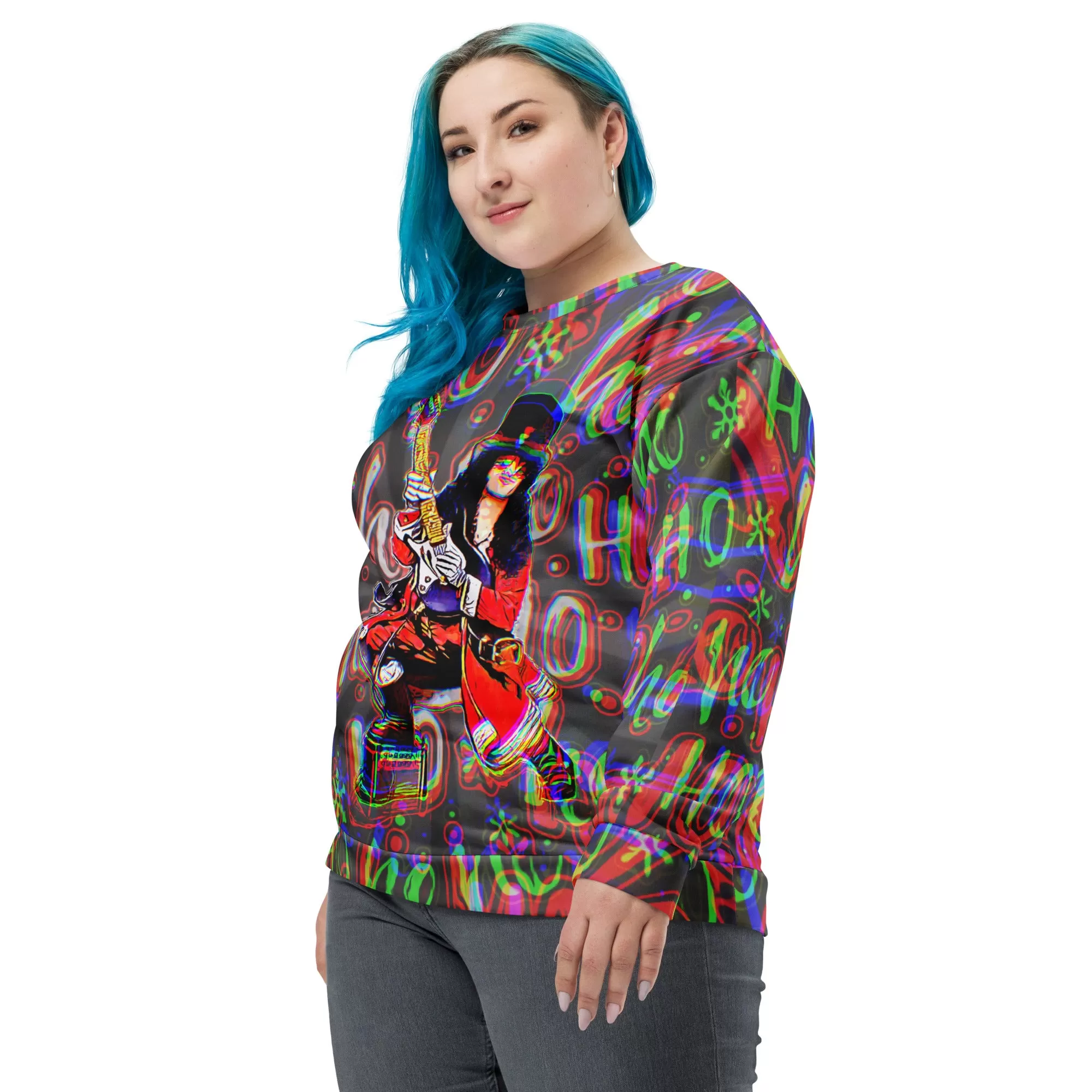 Psychedelic Rock Christmas Sweatshirt