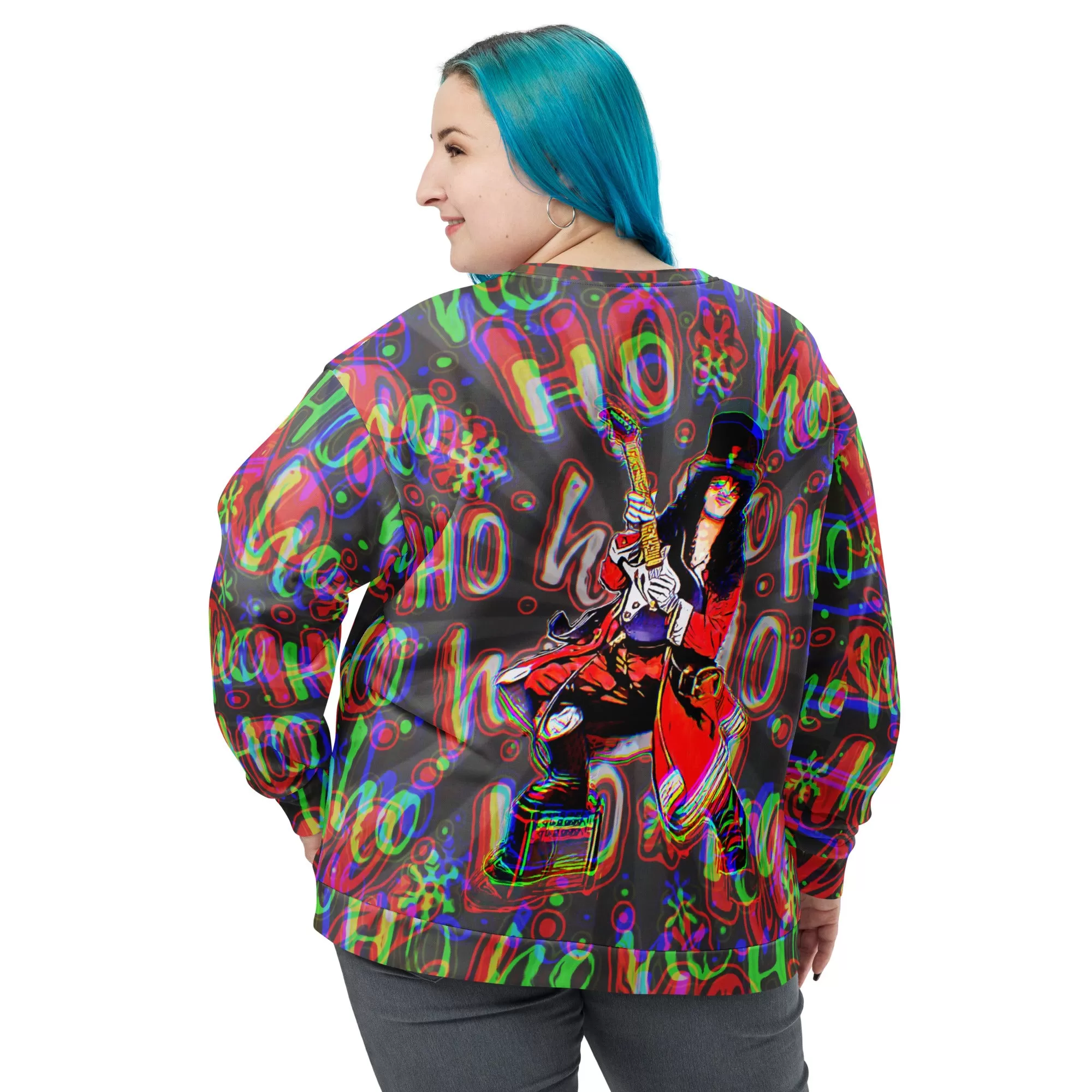 Psychedelic Rock Christmas Sweatshirt