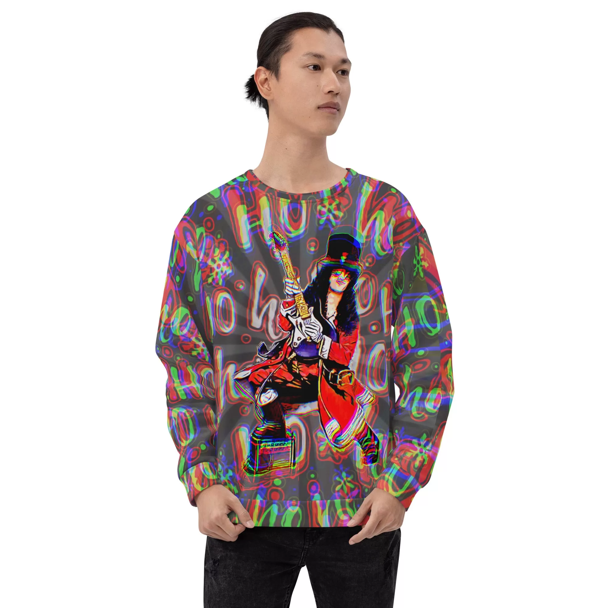 Psychedelic Rock Christmas Sweatshirt