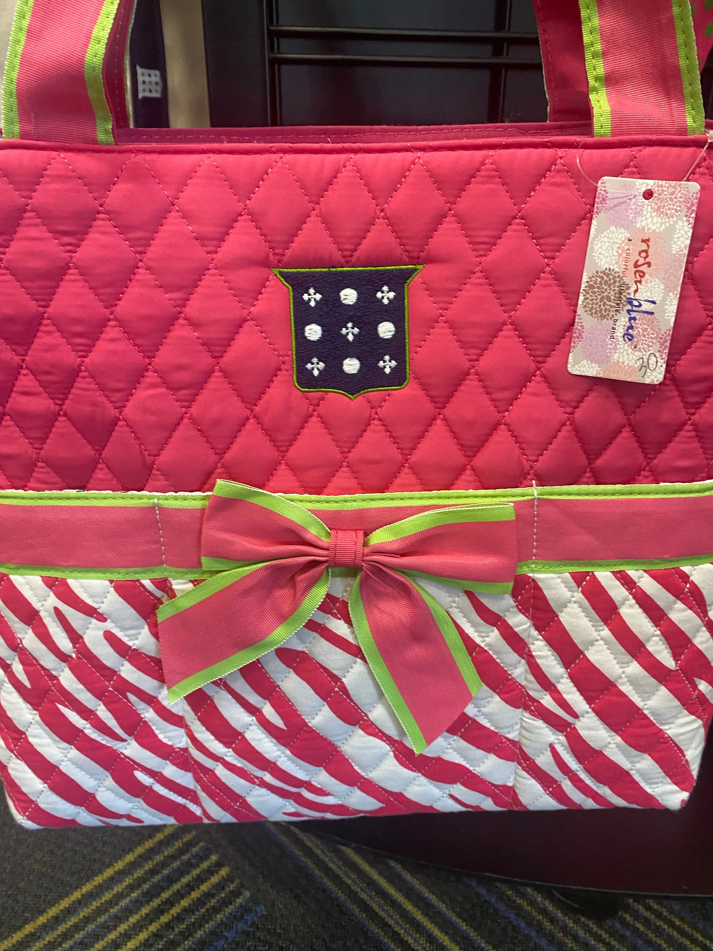 Quilted Diaper Bag