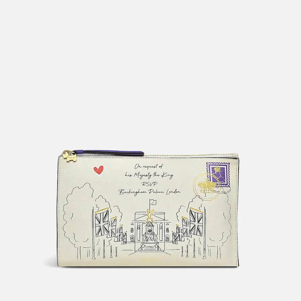 Radley The Coronation Medium Leather Wristlet