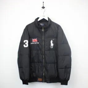 RALPH LAUREN Down Puffer Jacket Black | Large