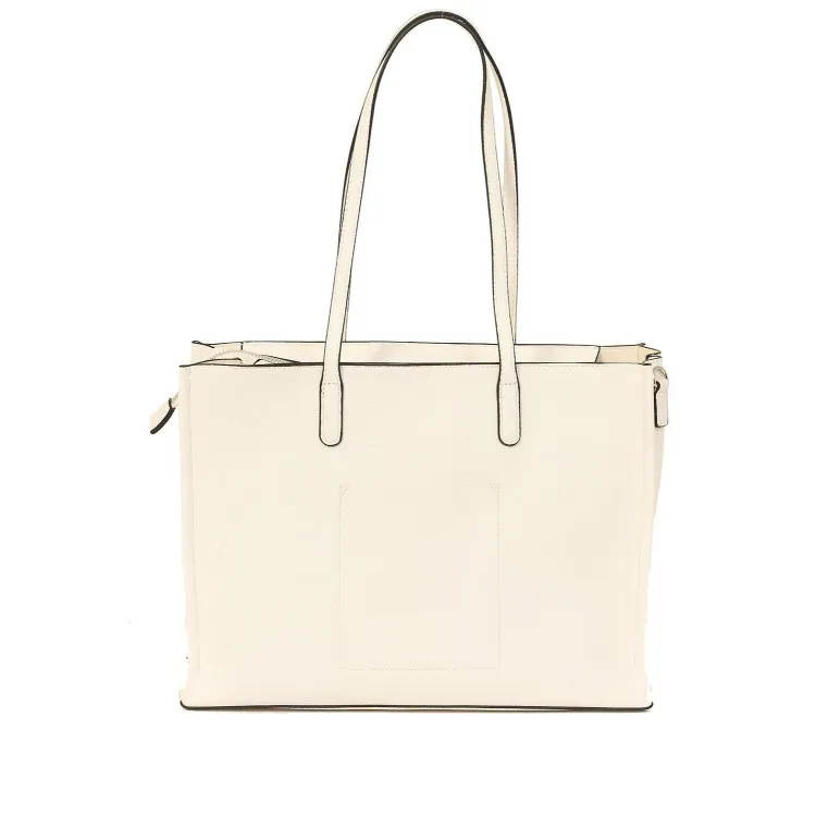 RoccoBarocco 12002 Olivia Shopping Bag Small Borsa Donna in Ecopelle White