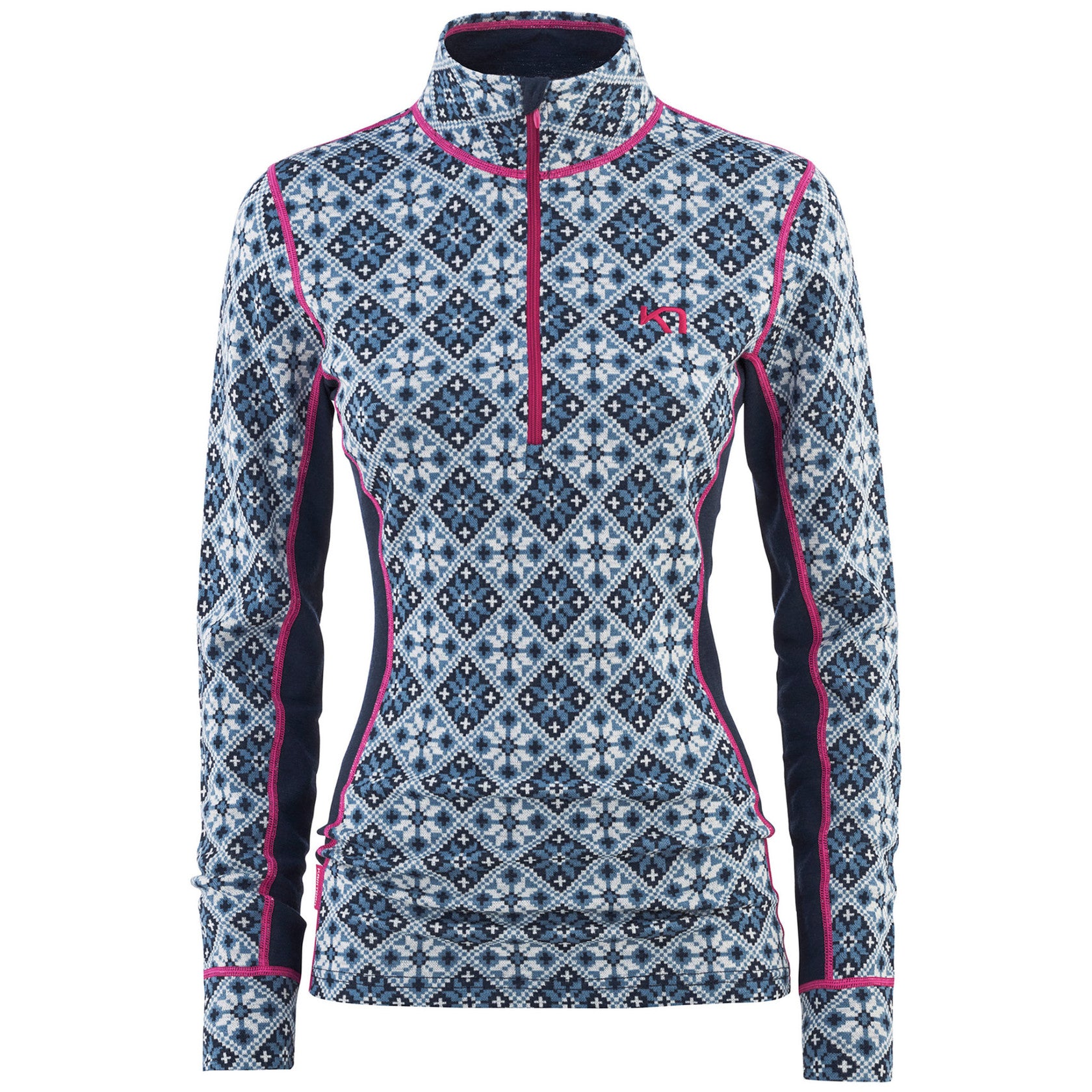 Rose Half Zip Merino 240g Women's