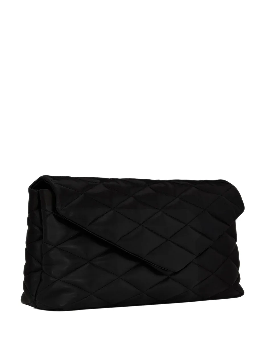 Sade Puffer Envelope Clutch in Lambskin