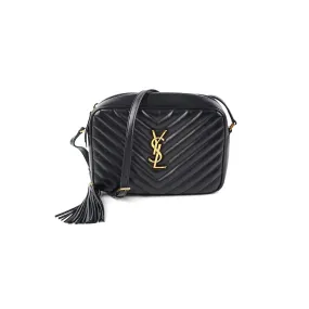 Saint Laurent Lou Black Camera Bag