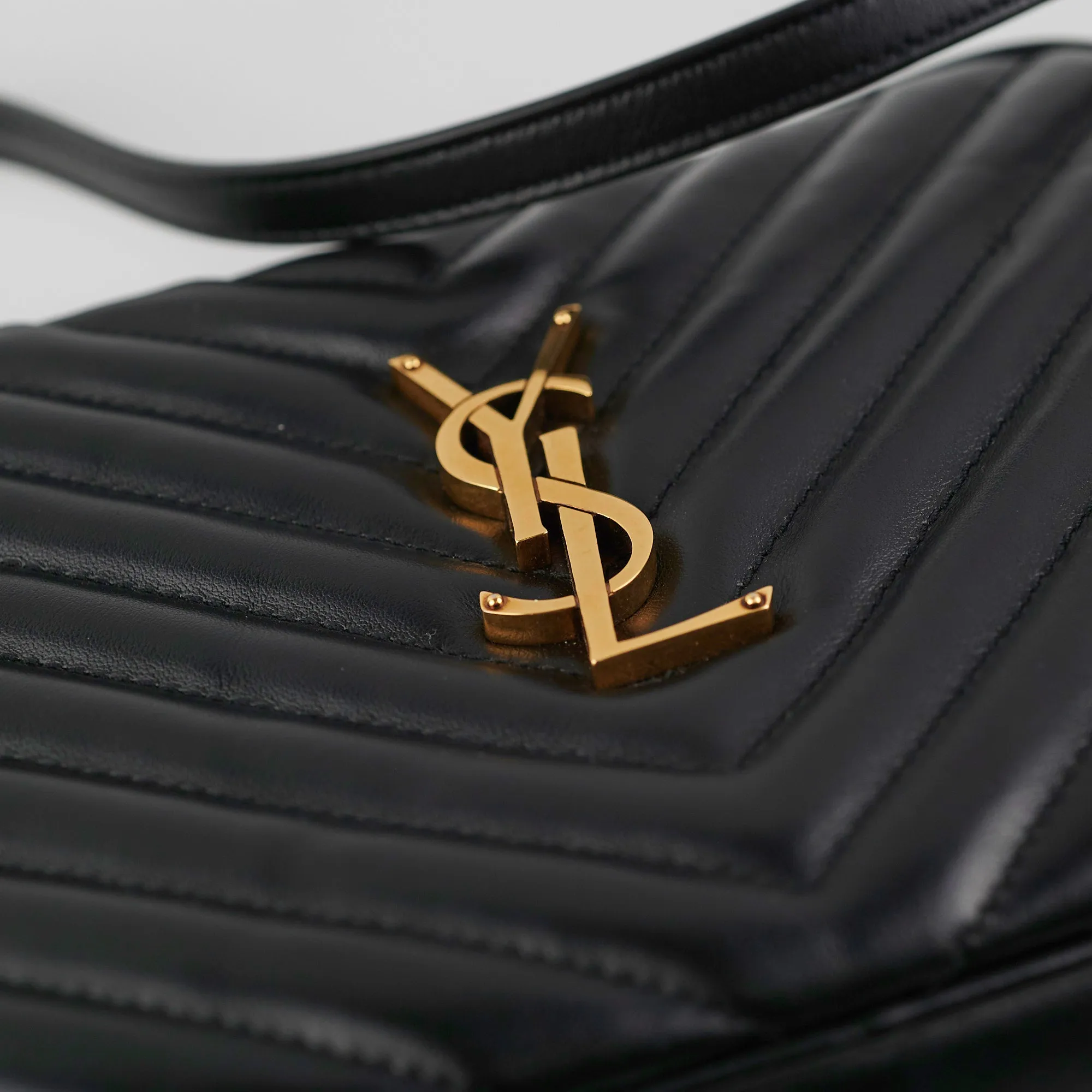 Saint Laurent Lou Black Camera Bag