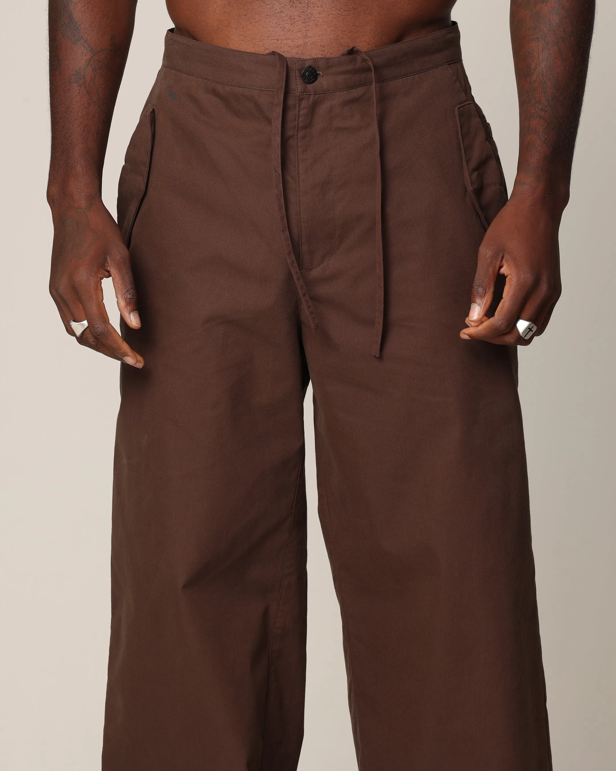 Saint Morta Nocturnal Joggers Brown