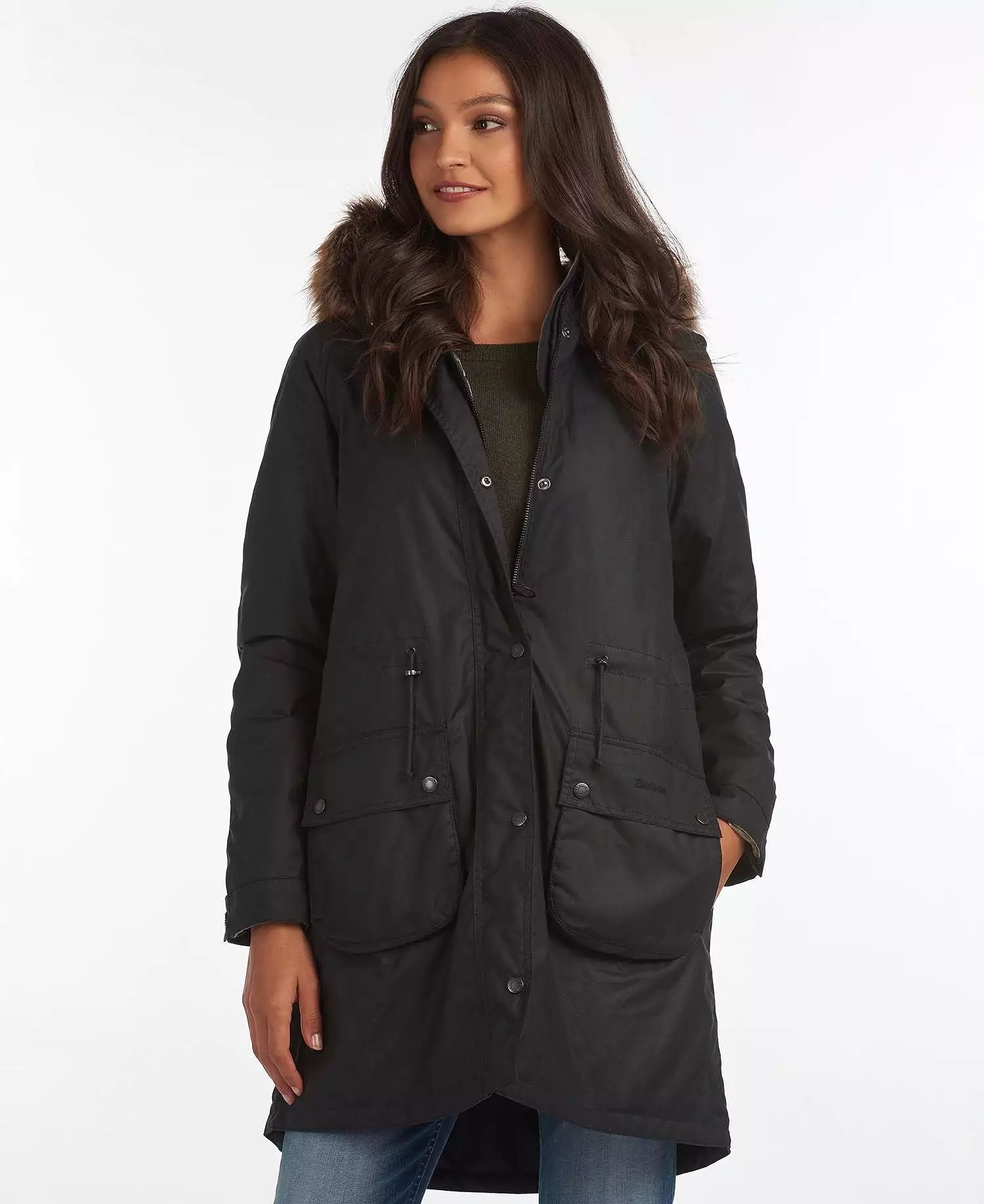 SALE Barbour Womens' Mull Wax Coat