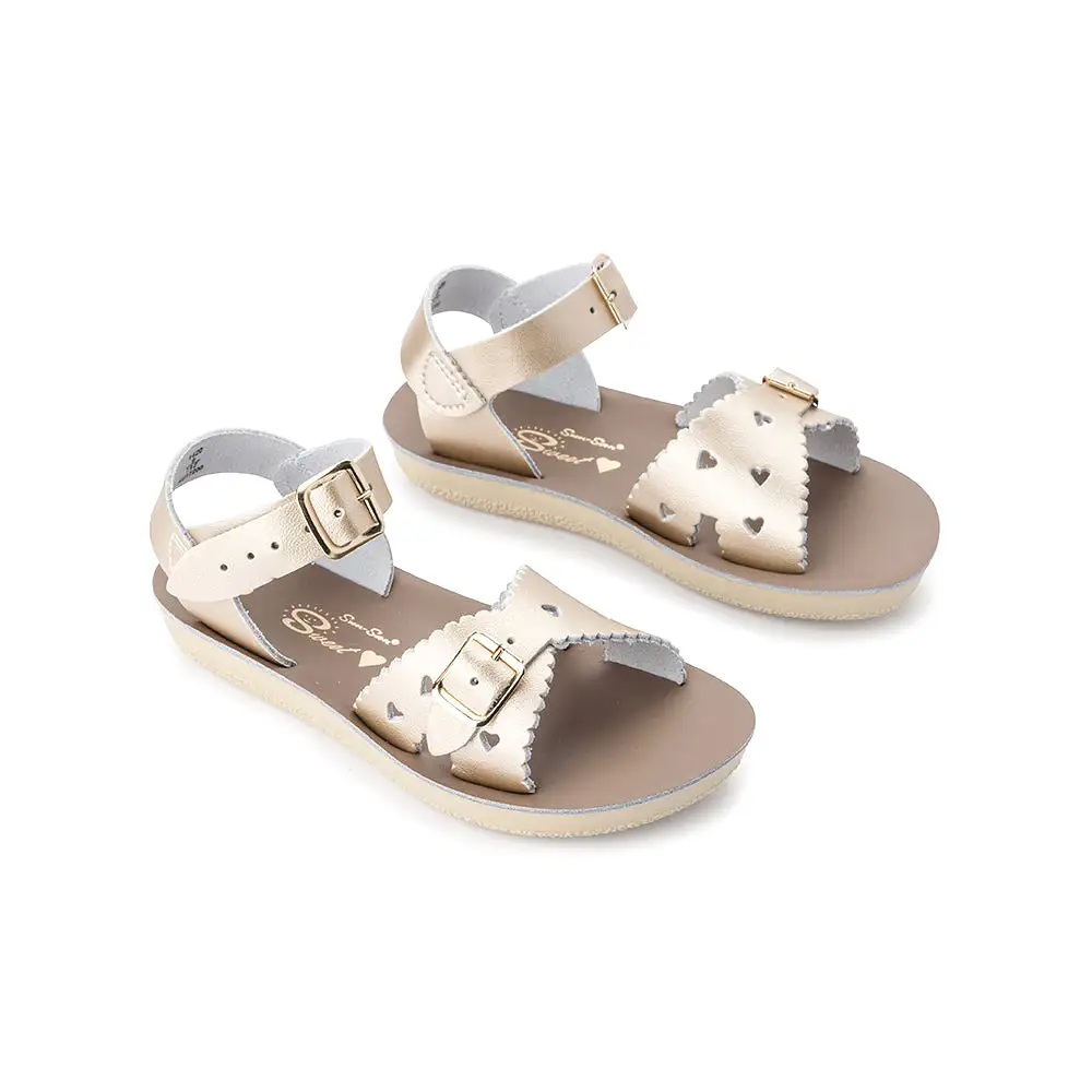 Salt Water Sandals Sun-San Sweetheart GOLD