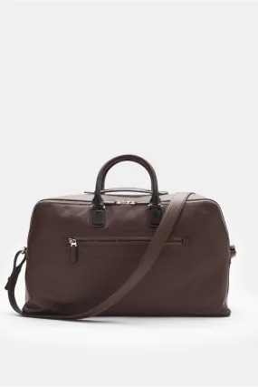 SANTONI weekender brown