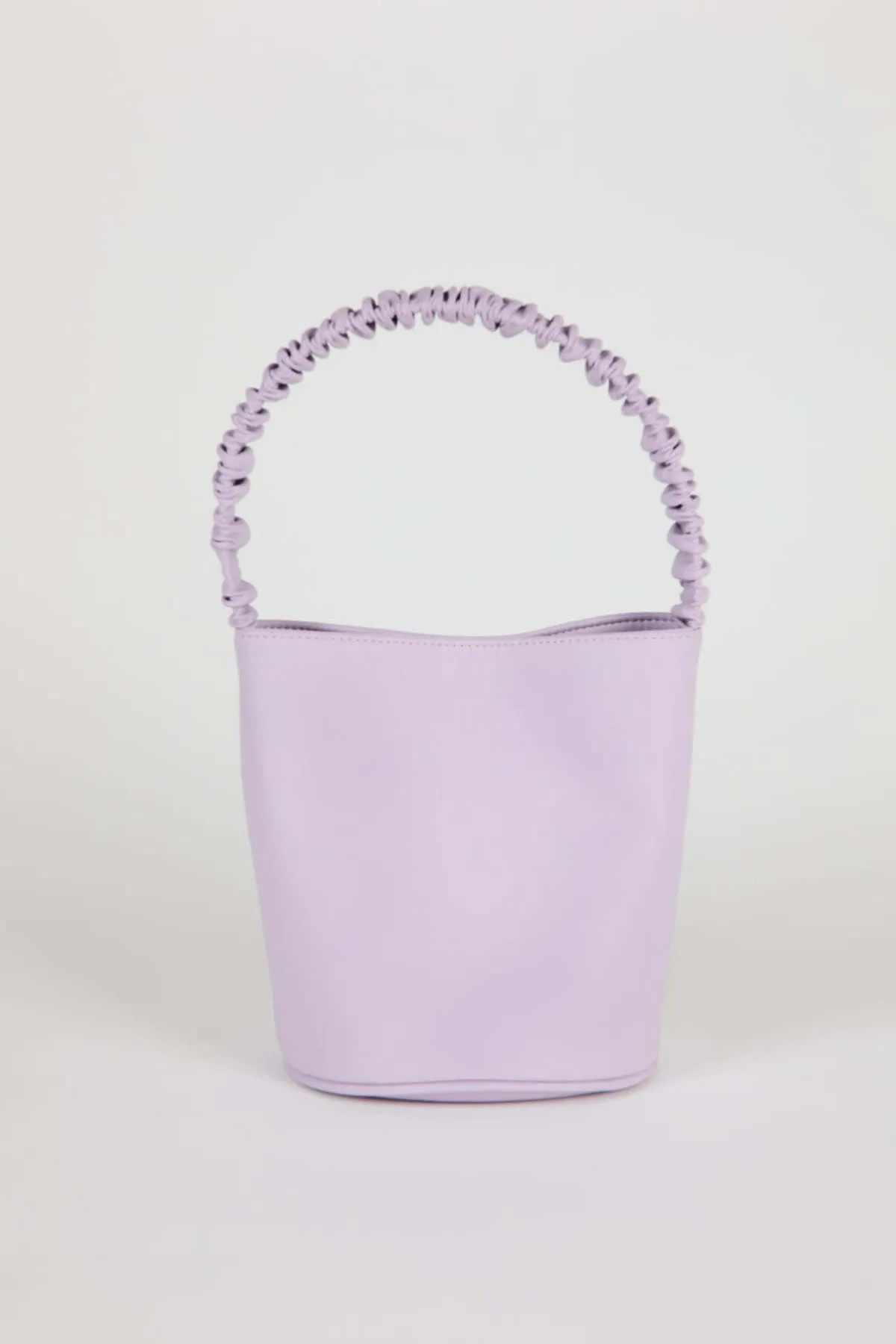 Scrunchie Bucket Bag - Lilac