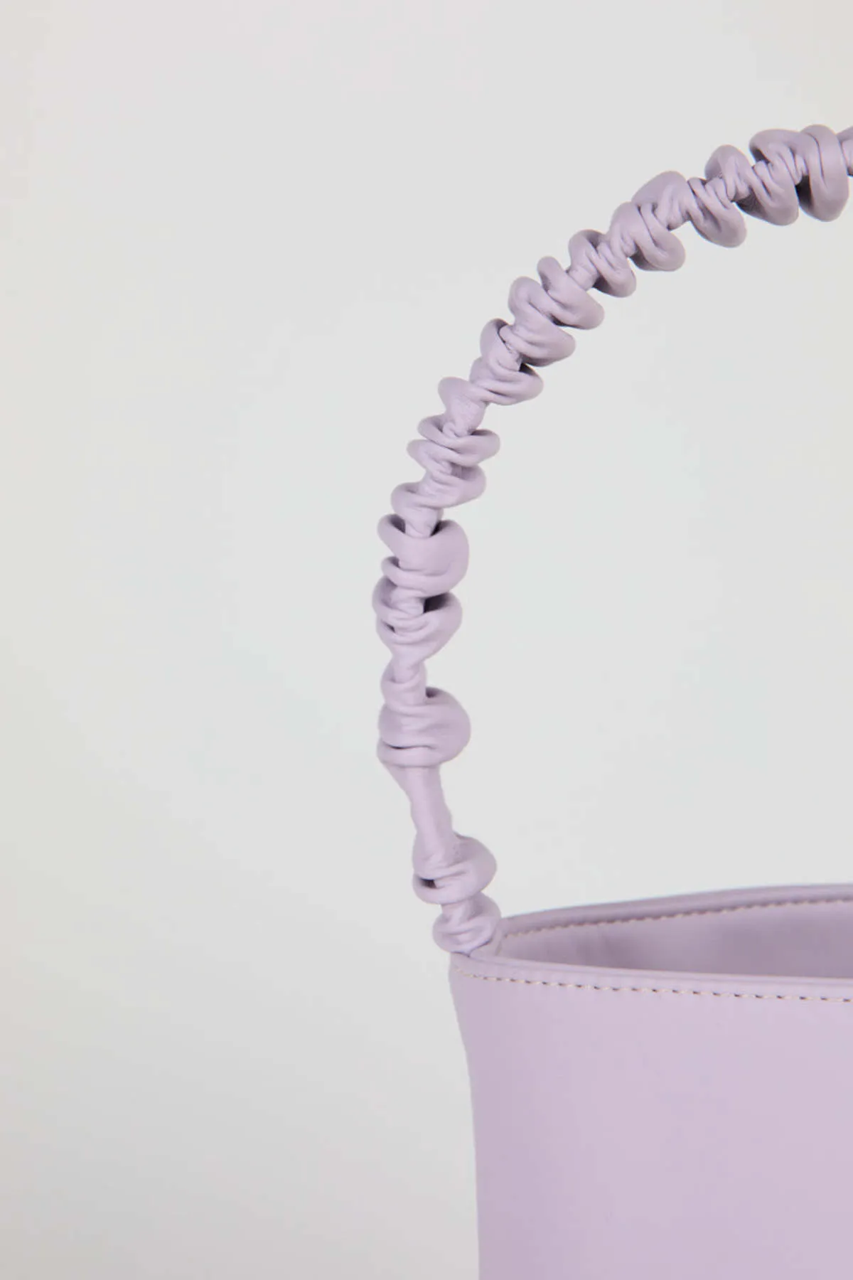 Scrunchie Bucket Bag - Lilac