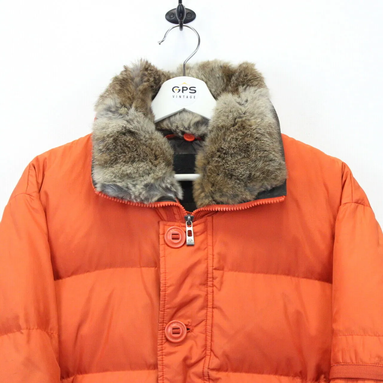 SERGIO TACCHINI Puffer Down Jacket Orange | Medium