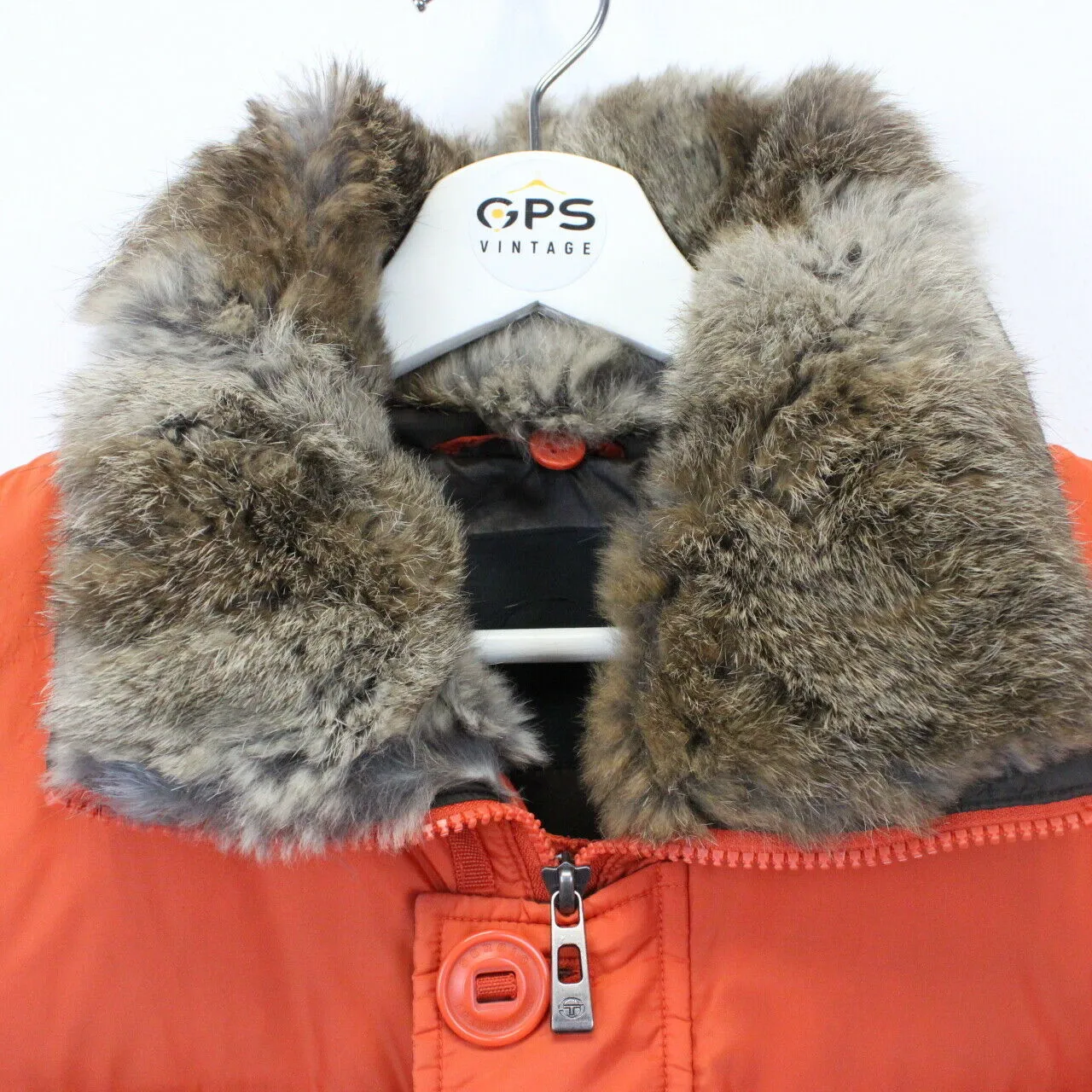 SERGIO TACCHINI Puffer Down Jacket Orange | Medium