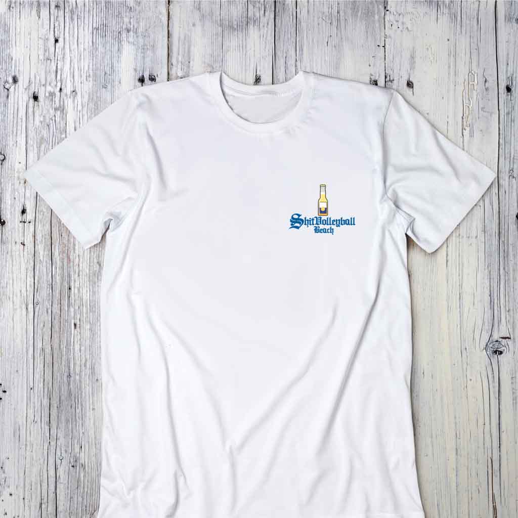 SHIT Volleyball Cerveza Beach T-shirt