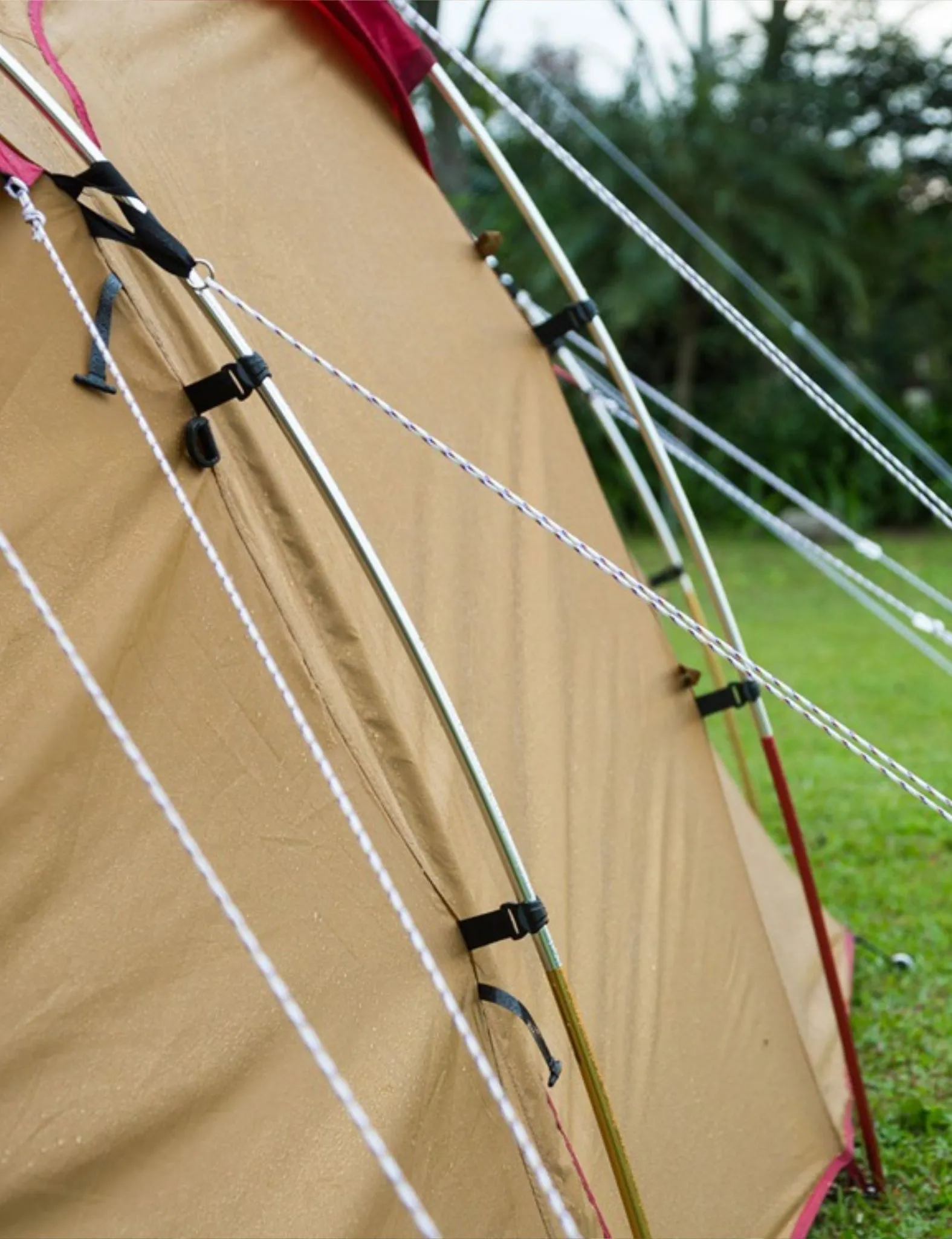 Snow Peak Vault Canopy Tent - Brown