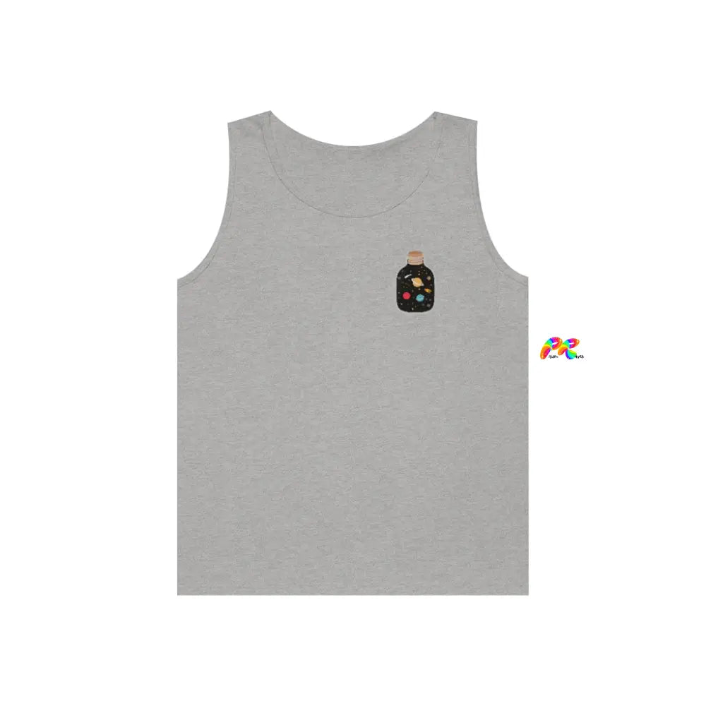 Solar System In A Jar Unisex Heavy Cotton Tank Top