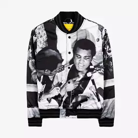 SP x Muhammad Ali The Greatest Varsity Mens Jacket (Black/White)