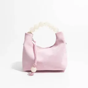 Stella Rose Ombré Suede Beads Tassel Evening Bag