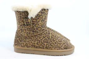 Style & Co. Tiny2 Women's Leopard Boots 9M(ZAP19537)