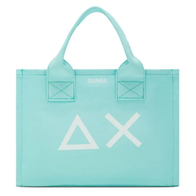 SUN68 BORSA SHOP BEACH BAG ACQUA X34206-94