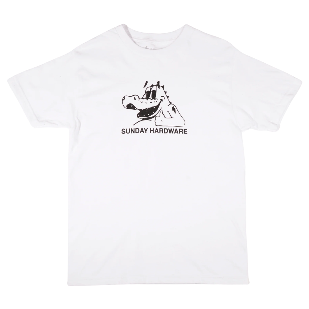 Sunday Croccy T-Shirt White