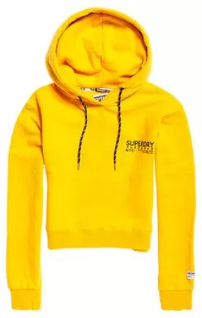 Superdry Elissa Cropped Hoodie in Desert Ochre