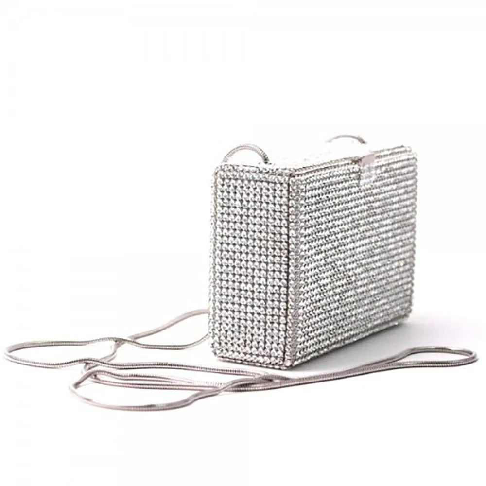 Swarovski Crystal Rhinestone Kiosque Evening Bag - 865282