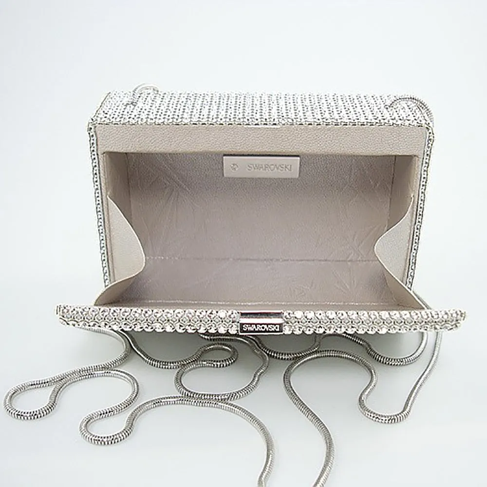 Swarovski Crystal Rhinestone Kiosque Evening Bag - 865282