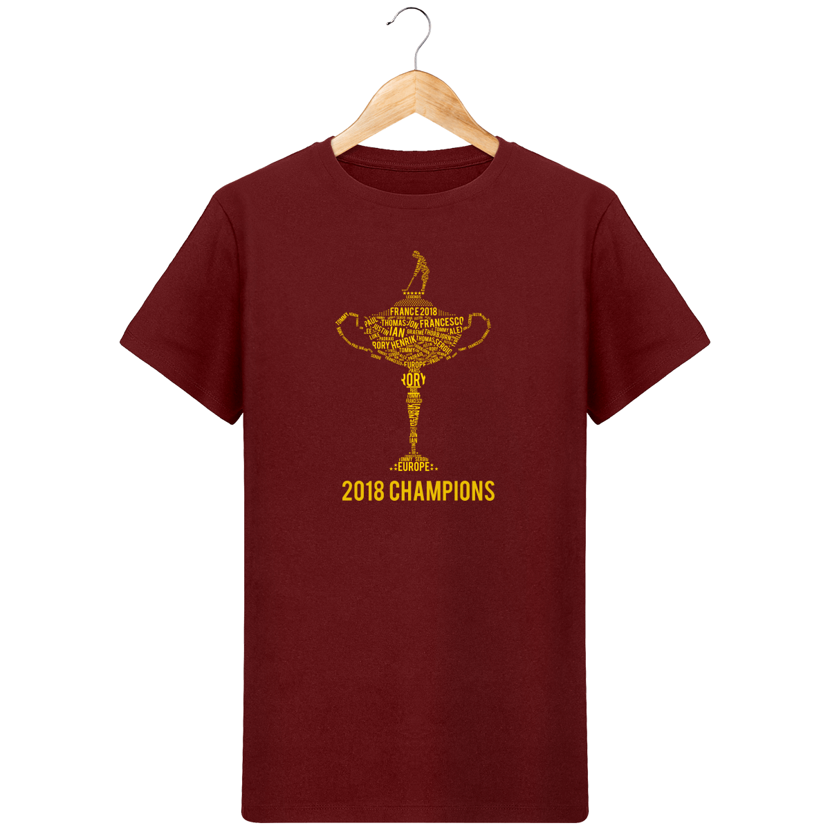 T-Shirt en coton bio 2018 RYDER CHAMPIONS