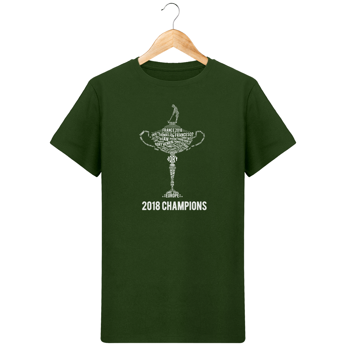 T-Shirt en coton bio 2018 RYDER CHAMPIONS