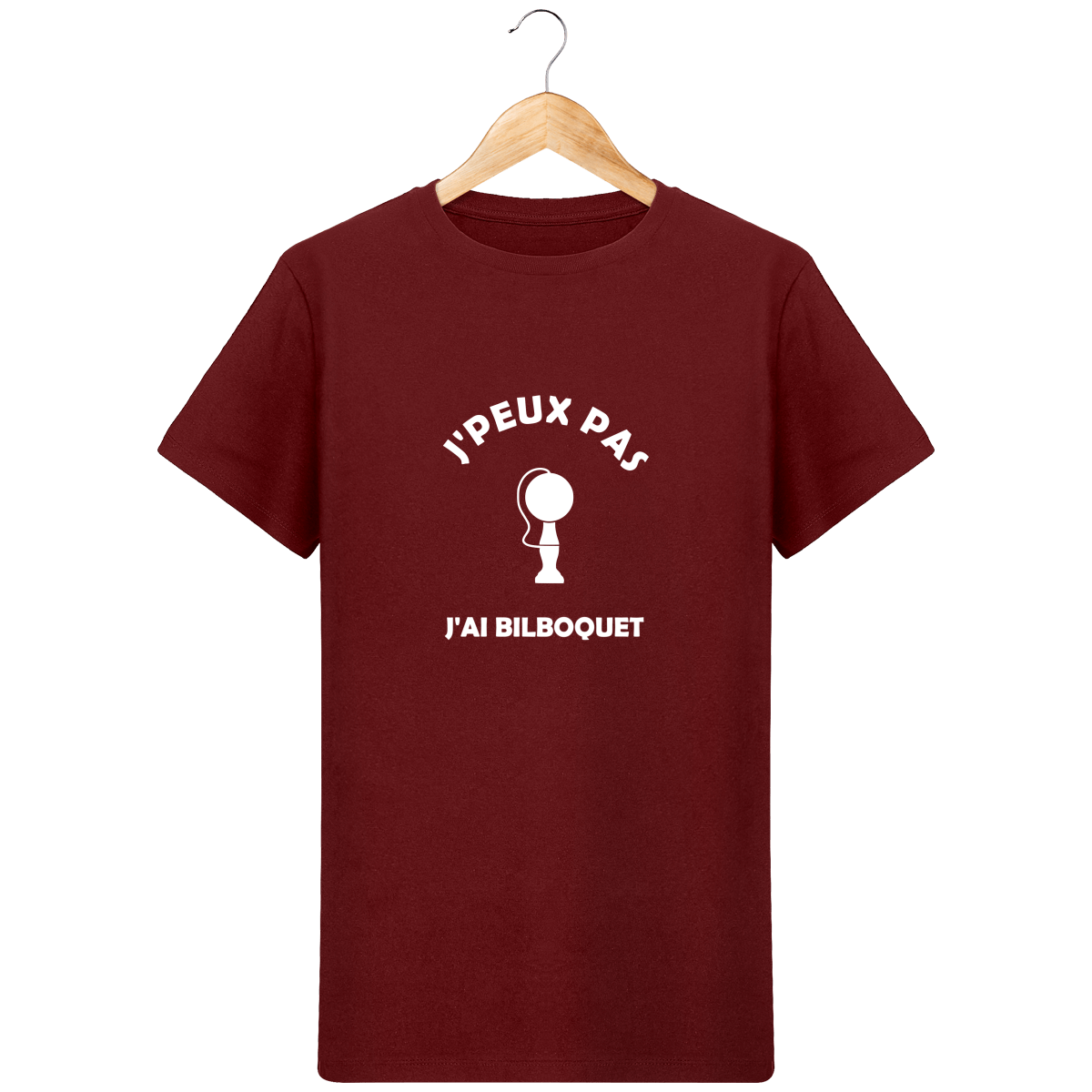 T-Shirt en coton bio J'PEUX PAS J'AI BILBOQUET