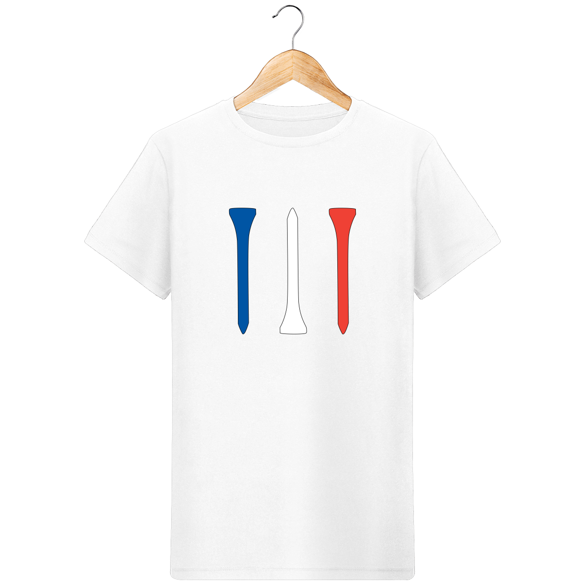 T-Shirt en coton bio TEES BLEU BLANC ROUGE 2